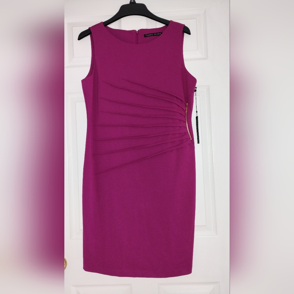 Ivanka Trump Fuchsia Midi Dress - Picture 8 of 8